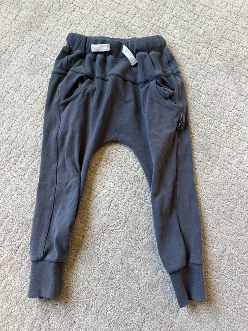 Little Bipsy Charcoal Jogger Pants